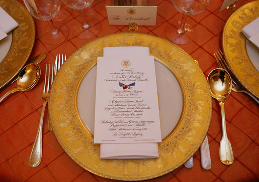 french table setting