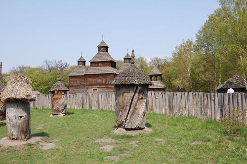 Beehives from the Old Days, Ukraine